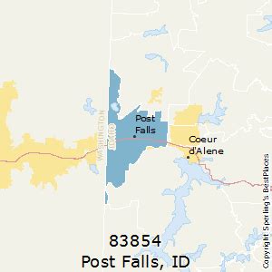 83854|post falls id 83854 map.